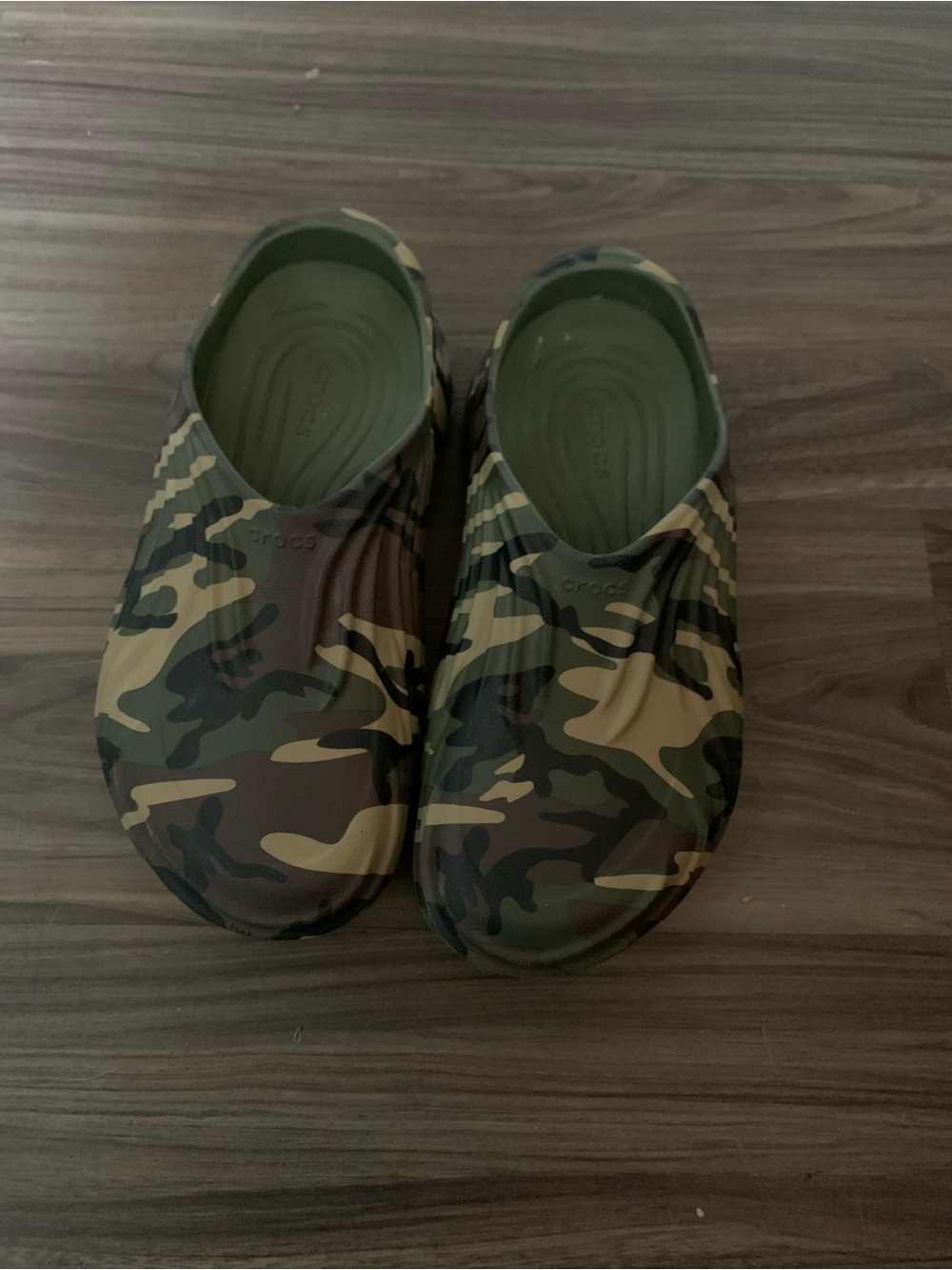 CROCS Classic Clog - Camo Green/Brown